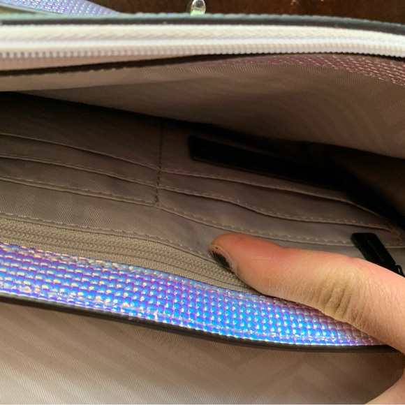 NWOT Rare Rebecca Minkoff Iridescent Je T'Aime Medium Crossbody Shoulder Bag - Picture 14 of 16